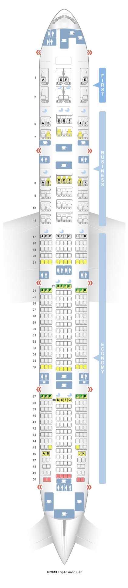 emirates 777-300er seat map|Boeing 777.